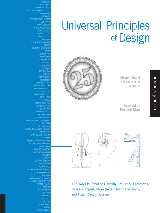 Title details for Universal Principles of Design, Revised and Updated by William Lidwell - Wait list